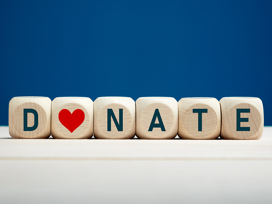 Donate to your favorite charities, but create a budget first.