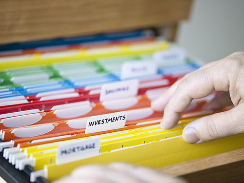 Spring is the perfect time to organize files and documents>